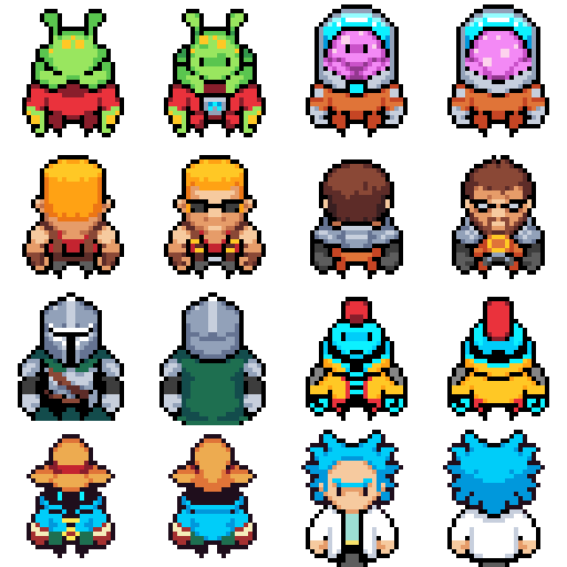 Space Travelers Roster